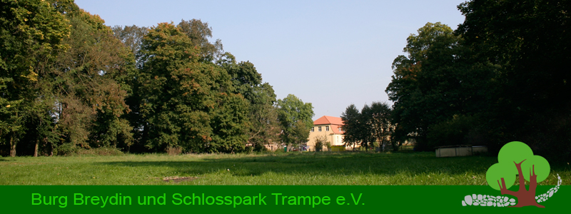 Blick zum Schloss Trampe Treffen